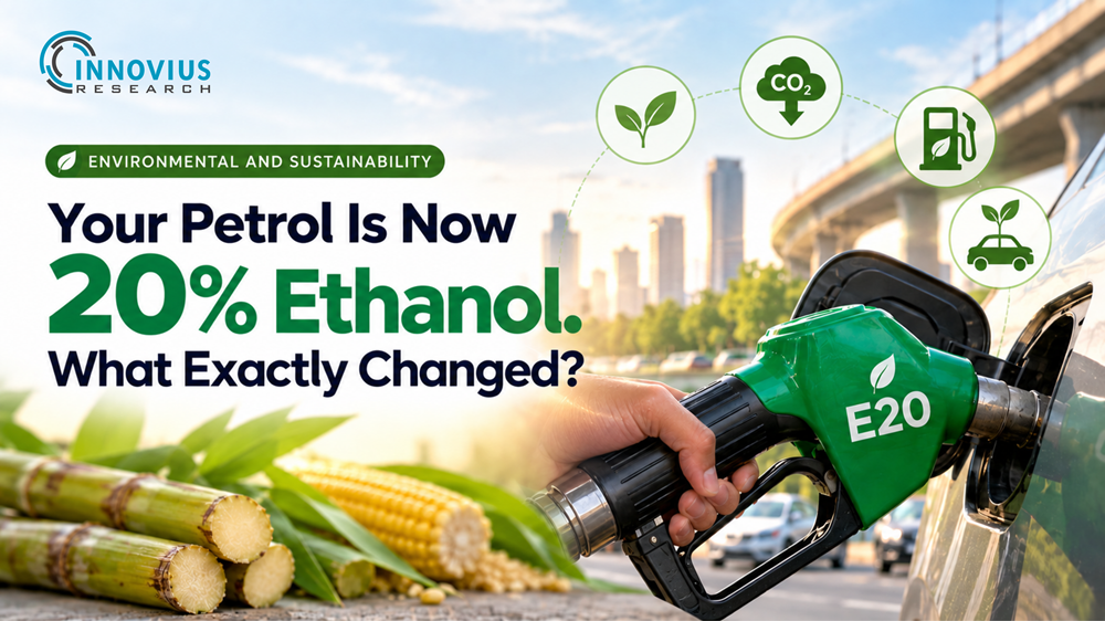 Your Petrol Is Now 20% Ethanol. What Exactly Changed? - Innovius Research